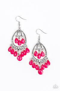 GORGEOUSLY GENIE - PINK EARRING