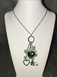 I WILL FLY - GREEN NECKLACE
