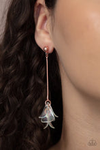 Load image into Gallery viewer, KEEP THEM IN SUSPENSE - COPPER POST EARRING