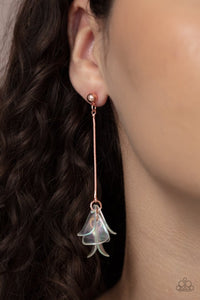 KEEP THEM IN SUSPENSE - COPPER POST EARRING
