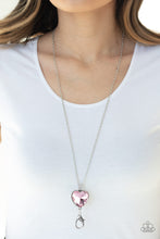 Load image into Gallery viewer, LOVELY LUMINOSITY - PINK LANYARD NECKLACE