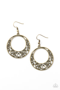 NEWPORT NAUTICAL - BRASS EARRING