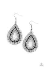 Load image into Gallery viewer, 5TH AVENUE ATTRACTION - BLACK EARRING