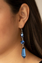 Load image into Gallery viewer, SOPHISTICATED SMOLDER - BLUE EARRING