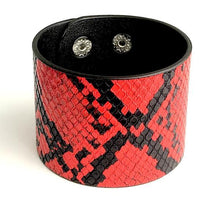 Load image into Gallery viewer, THE REST IS HISS-TORY - RED BRACELET