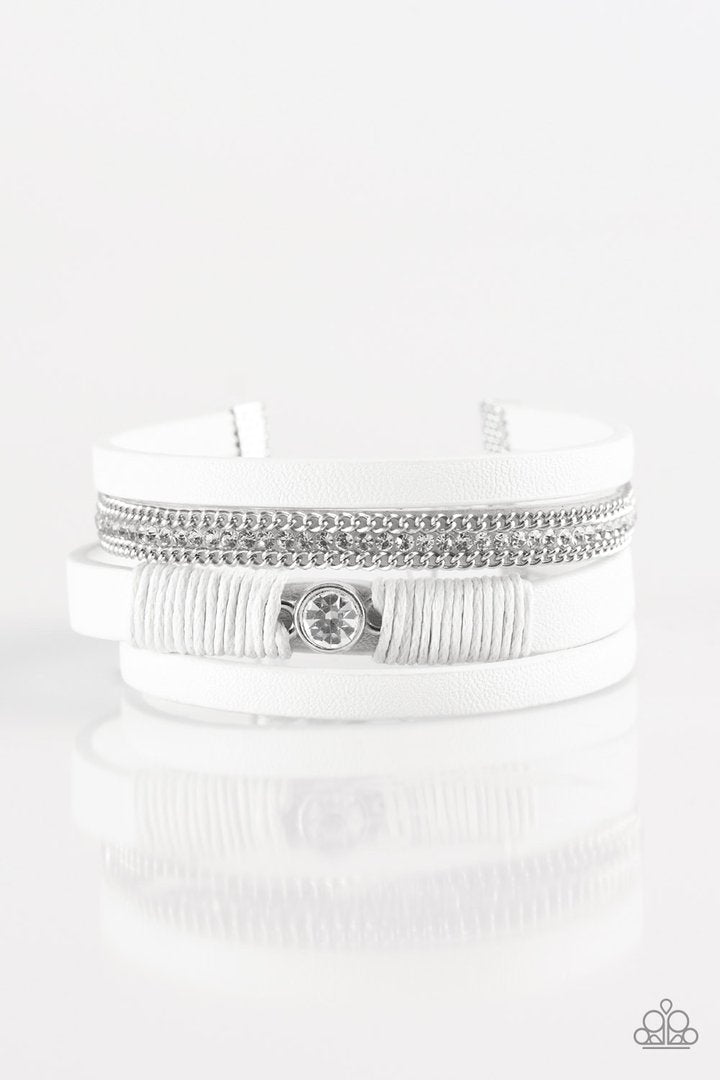 CARWALK CRAZE - WHITE URBAN BRACELET