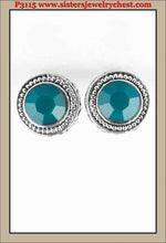 Load image into Gallery viewer, SWEET AND SIMPLE - BLUE POST EARRING