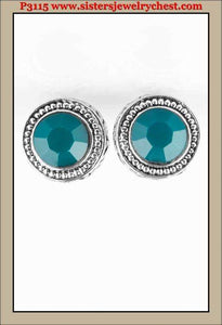 SWEET AND SIMPLE - BLUE POST EARRING