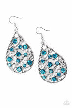 Load image into Gallery viewer, CERTAINLY COURTIER - BLUE EARRING