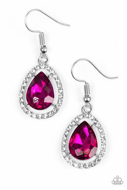 A ONE-GLAM SHOW  -  PINK EARRING