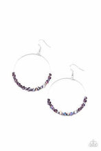 Load image into Gallery viewer, GLIMMERING G0-GETTER  -  PURPLE EARRING