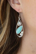 Load image into Gallery viewer, HARMONIOUS HARBORS - BLUE EARRING