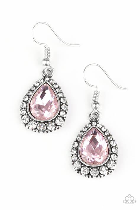 READY SET GLOW - PINK EARRING