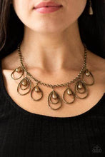 Load image into Gallery viewer, RUSTIC RITZ - BRASS NECKLACE