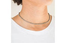 Load image into Gallery viewer, PITCH PURR-FECT  -  BLACK CHOKER NECKLACE