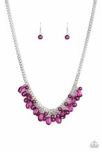 Load image into Gallery viewer, 5TH AVENUE FLIRTATION - PURPLE NECKLACE