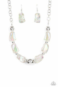 IRIDESCENTLY ICE QUEEN - MULTI NECKLACE