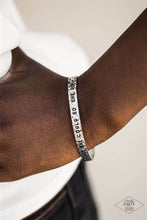 Load image into Gallery viewer, SHE BELIEVED SHE COULD - SILVER BRACELET